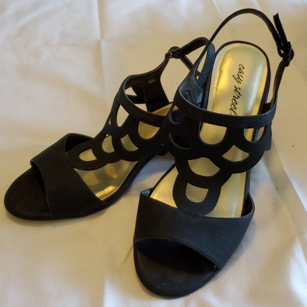 Black heels